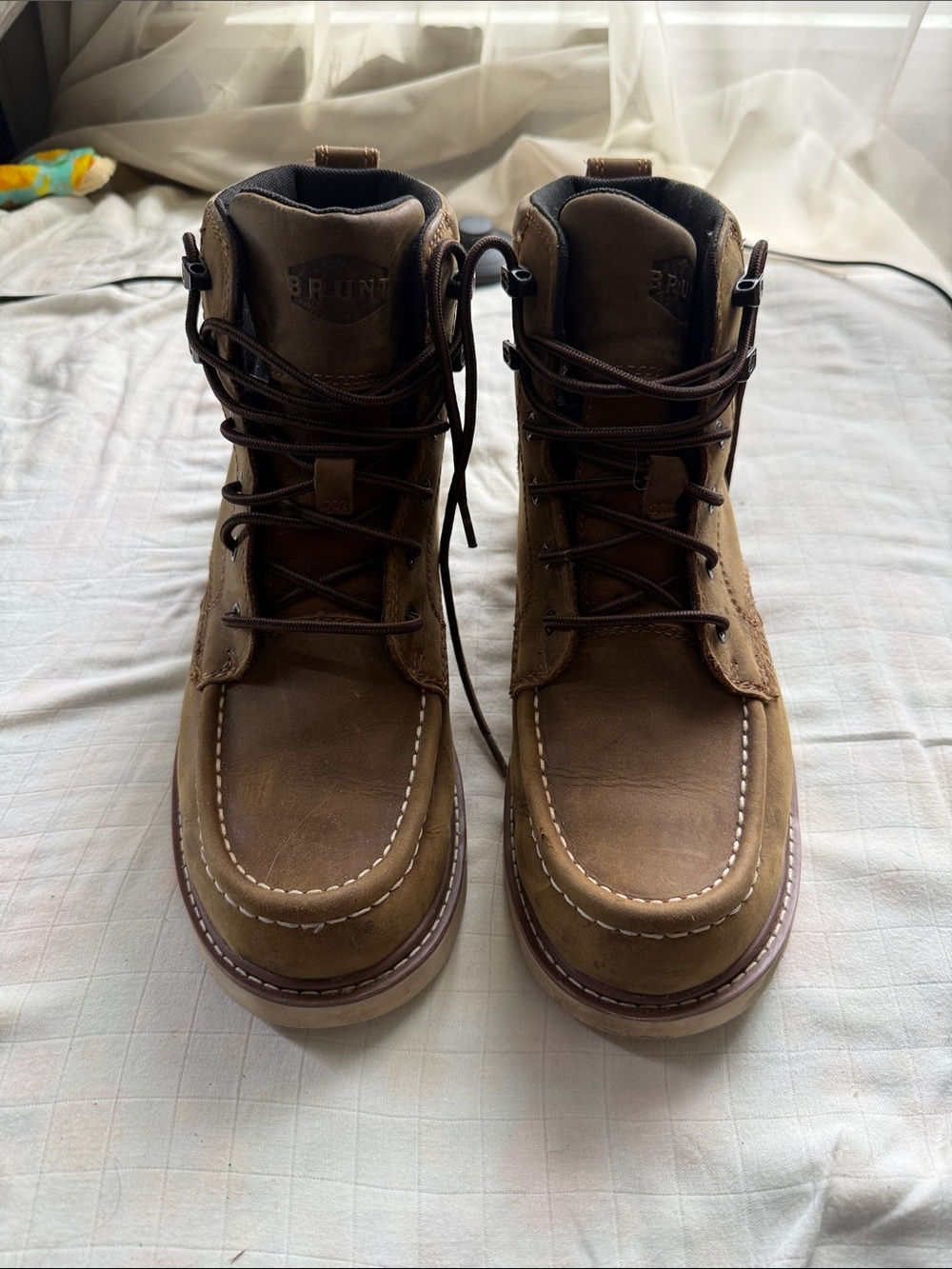 BRUNT The Marin Waterproof Men's Work Boot - Brown - Picture 5 of 7